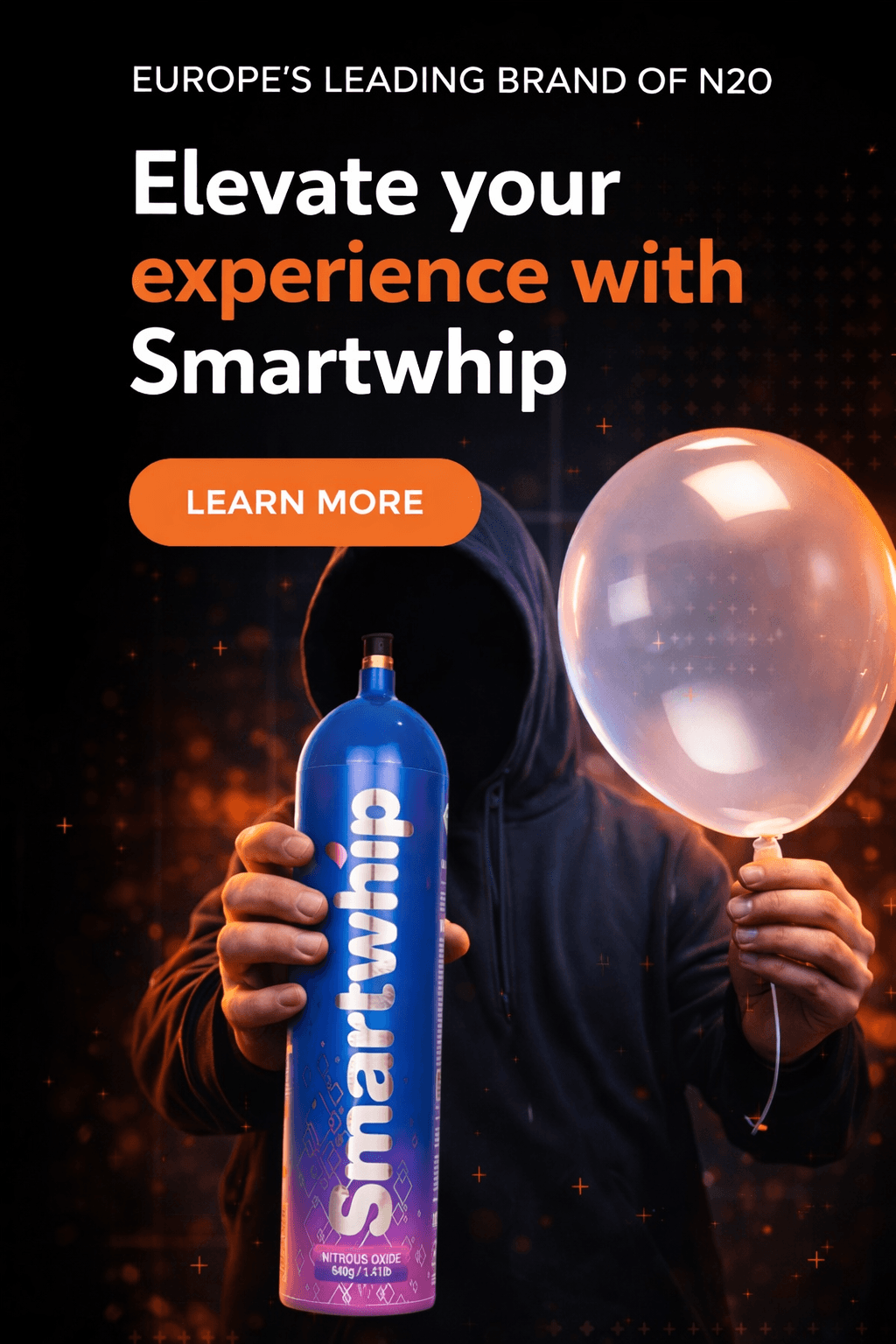 SmartWhip — Europe's Leading Brand of N2O. Elevate your experience.